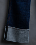 "BOTTEGA VENETA" Wide straight silhouette fisherman denim pants