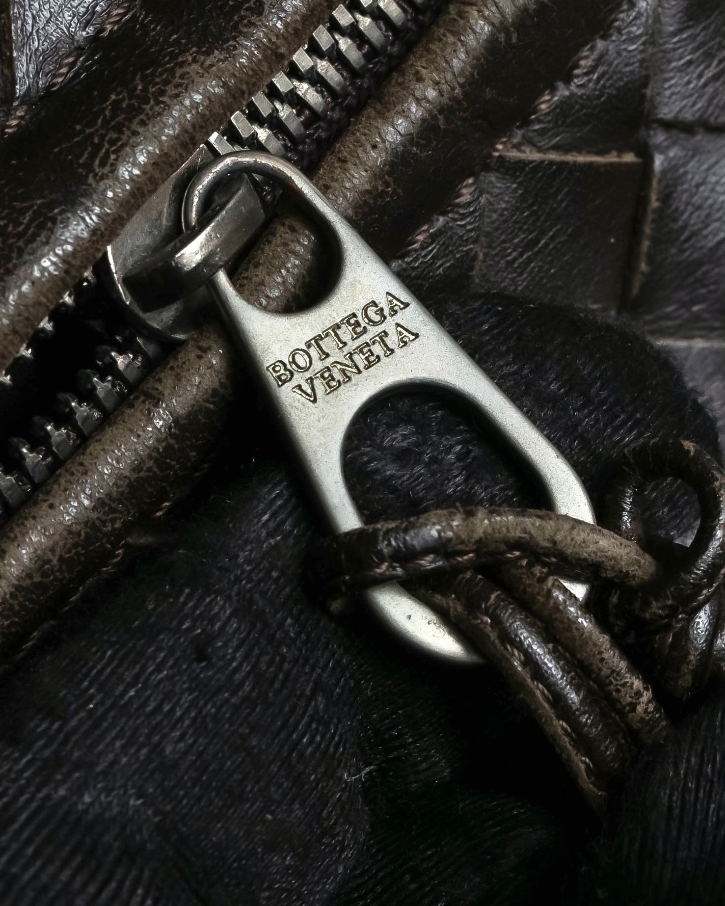 "BOTTEGA VENETA" Intrecciato design briefcase bag