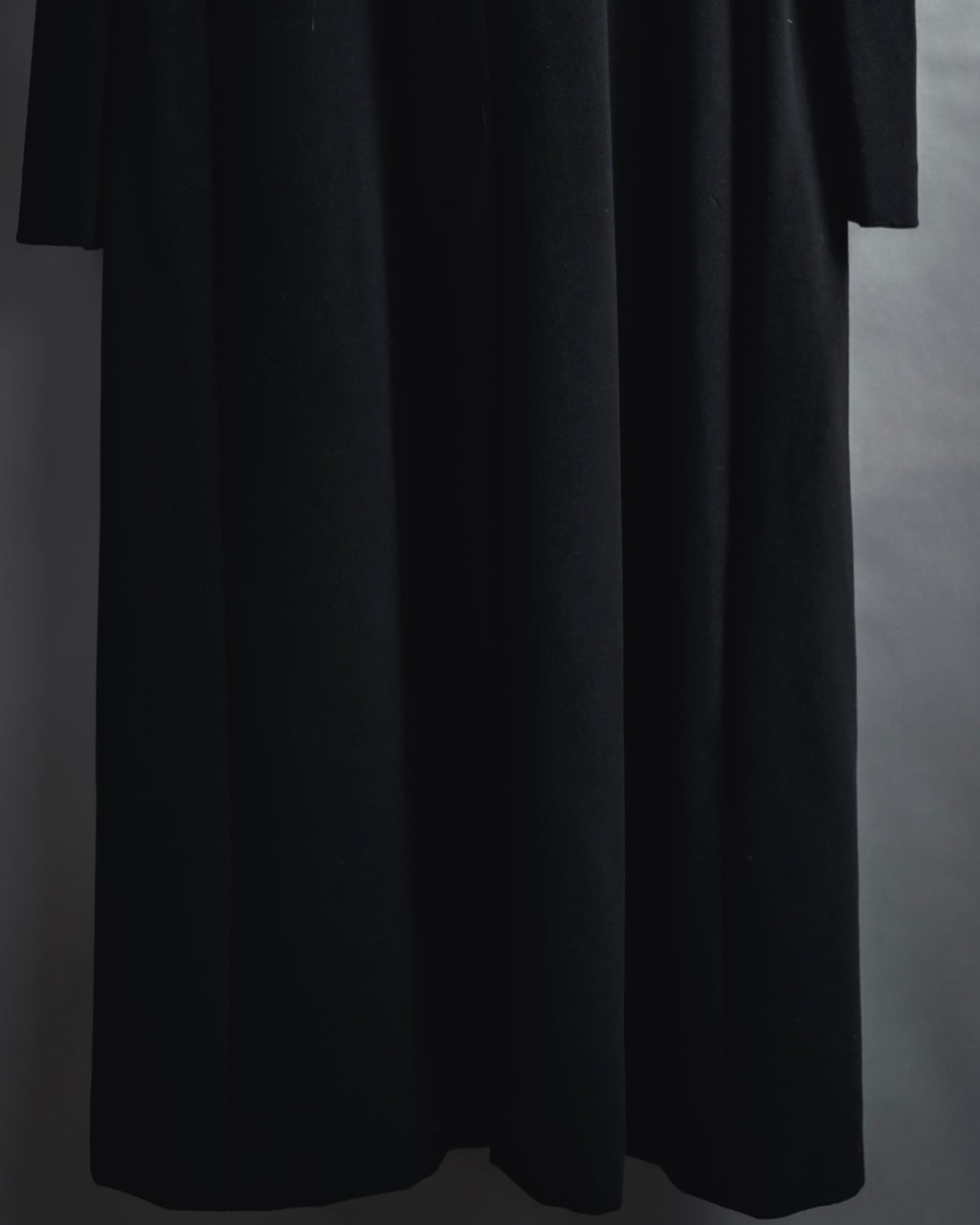 "Max Mara" 90’s-00’s Stand collar belted coat