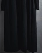 "Max Mara" 90’s-00’s Stand collar belted coat