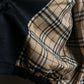 "BURBERRY" Cashmere blend stand-up collar short length blouson