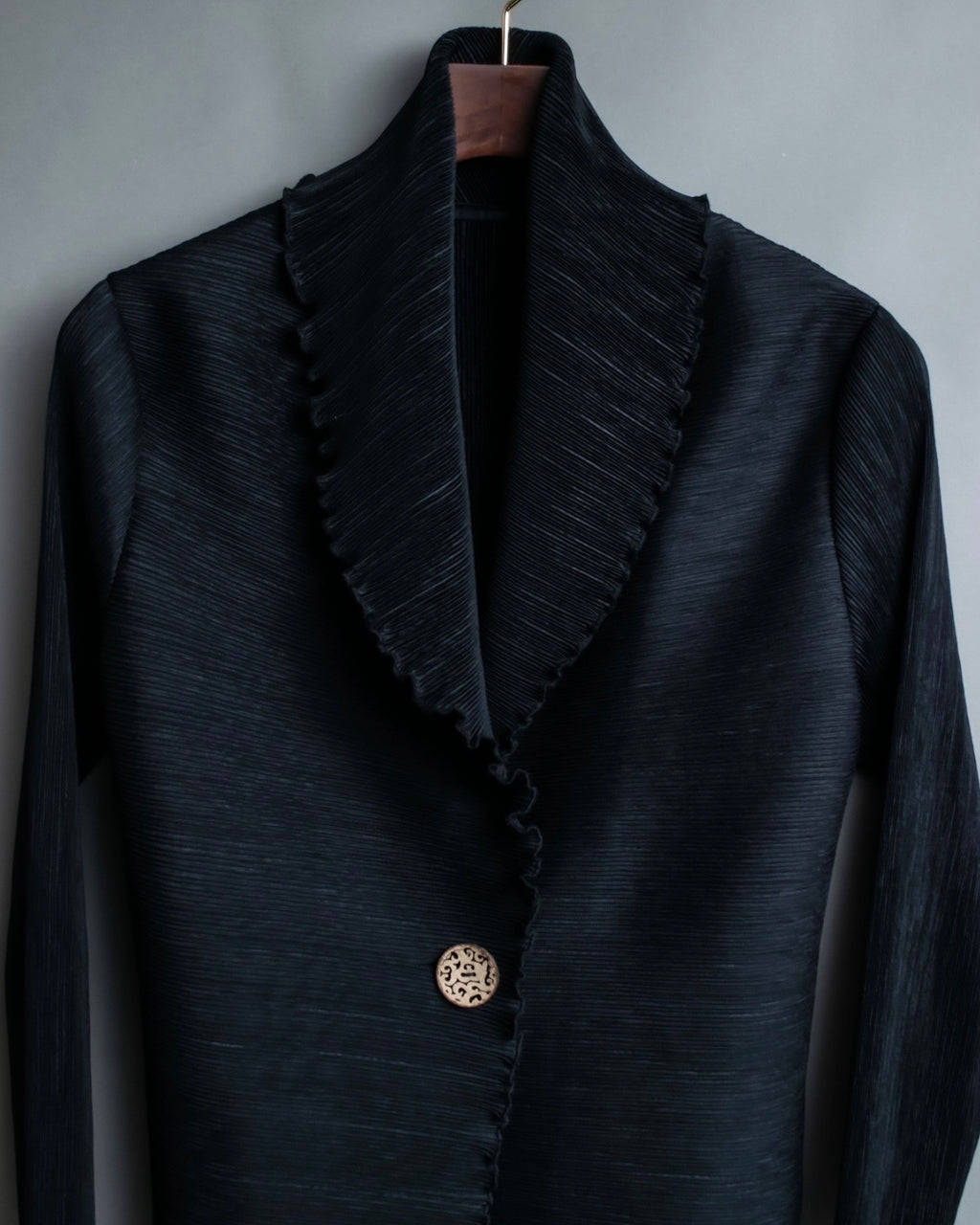 Vintage Pleated Dress Jacket