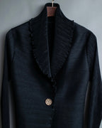 Vintage Pleated Dress Jacket
