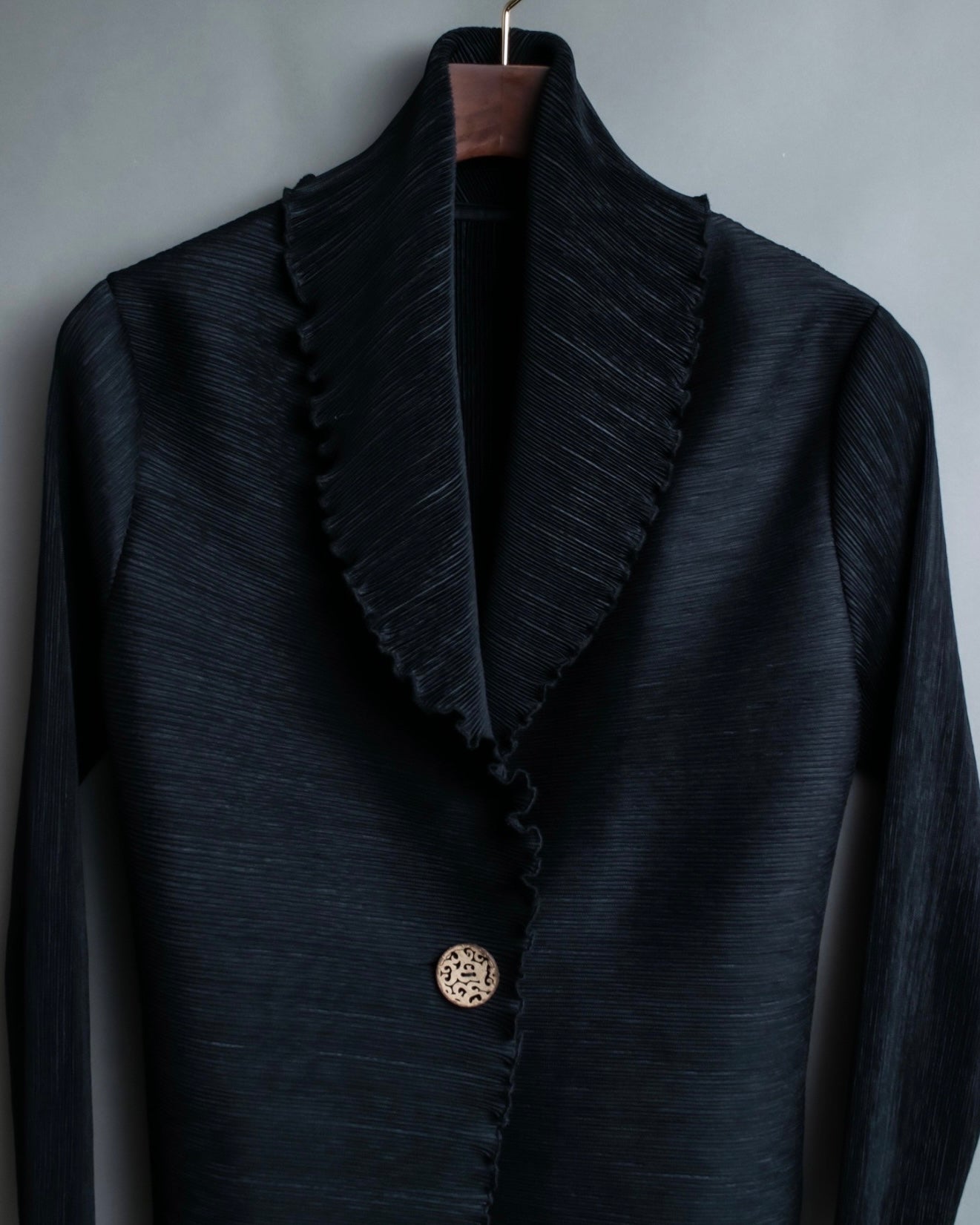 Vintage Pleated Dress Jacket