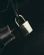"Yves Saint Laurent" 90's-00's Classic textured leather structured top handle bag