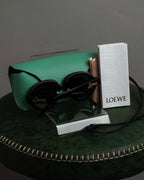"LOEWE" Thick rim oval frame sunglasses