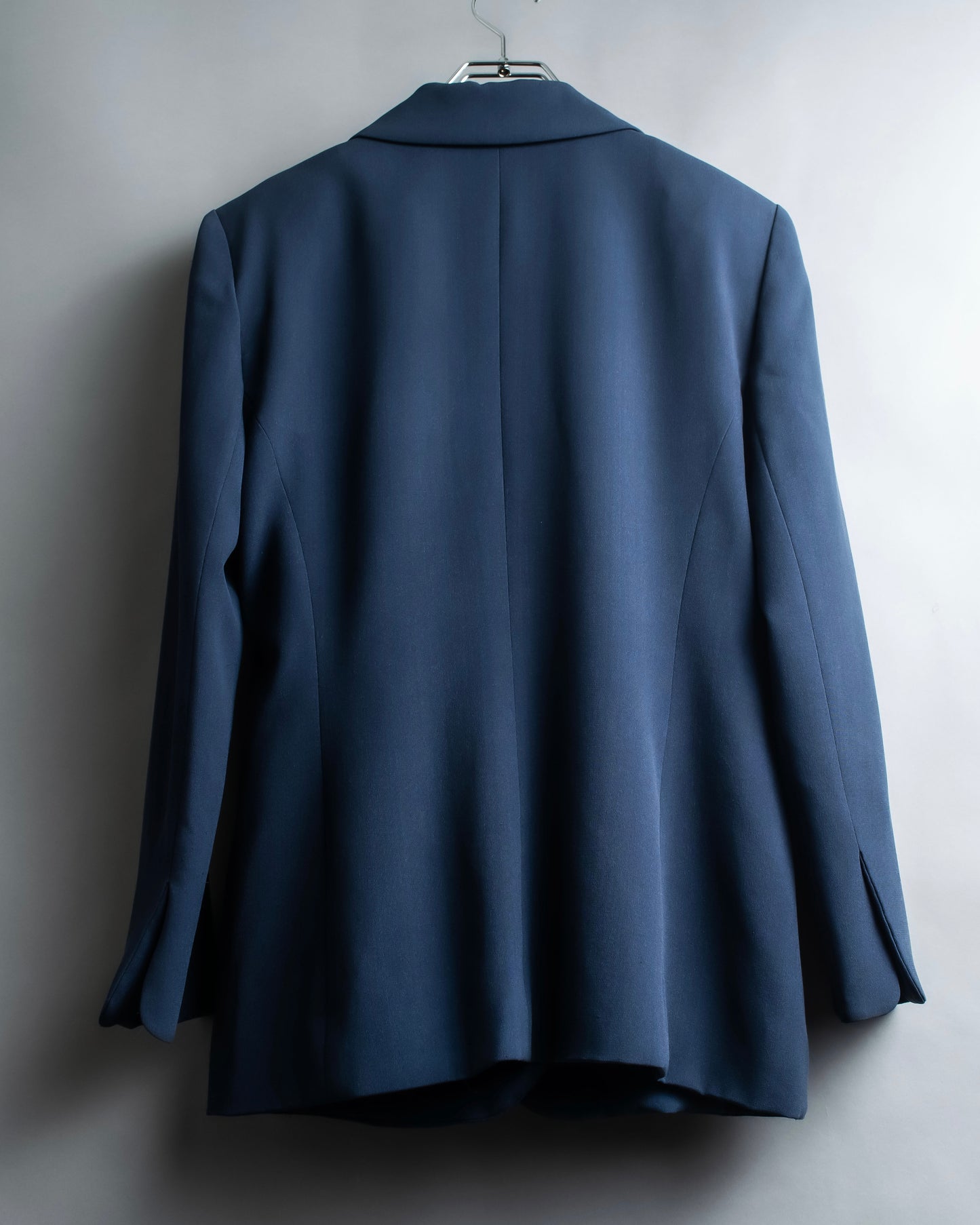 "Christian Dior" Asymmetrical gathered design tailored jacket