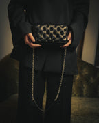 –SPECIAL– "Maison Margiela" 2020's Quilted leather chain shoulder bag
