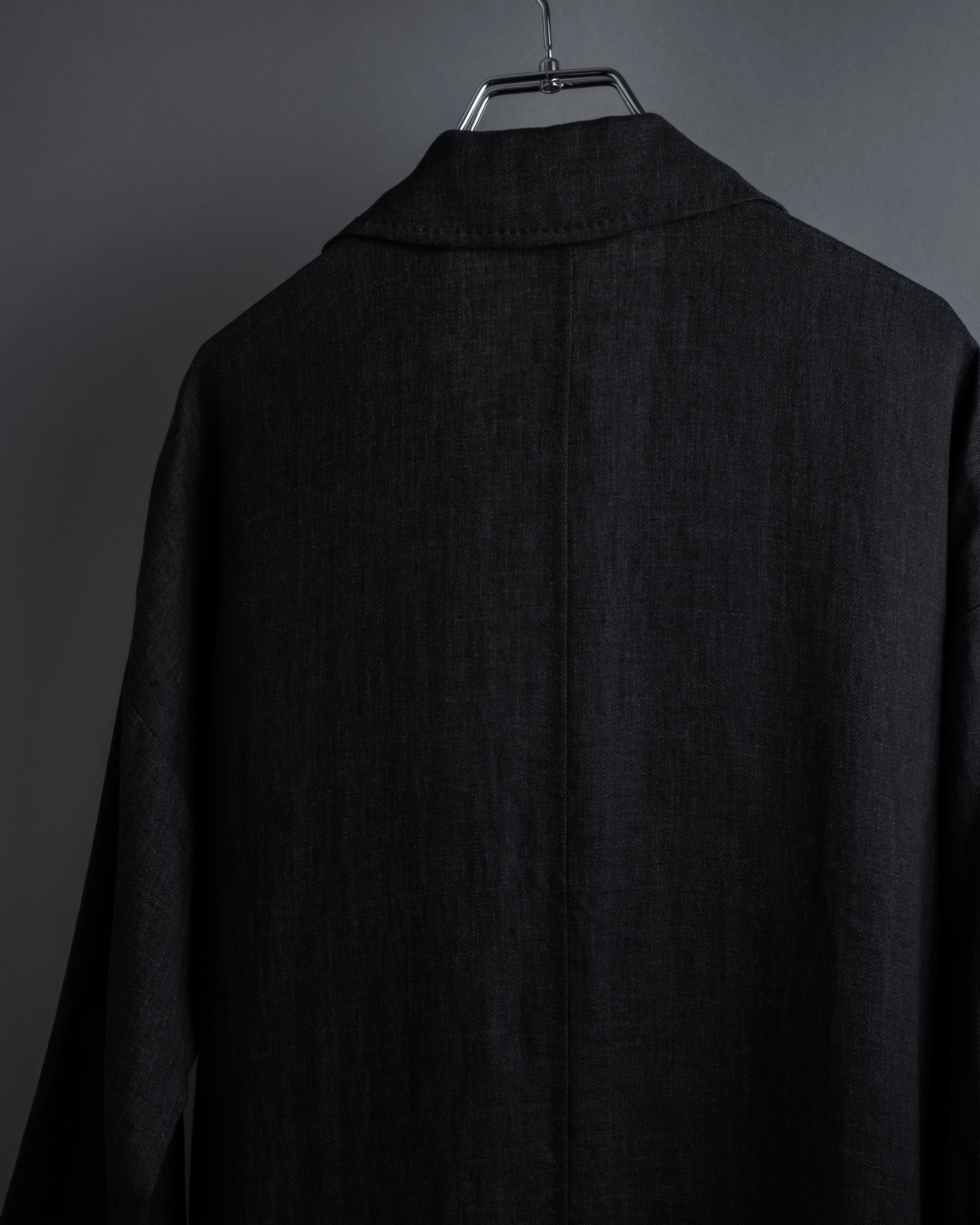 "Max Mara Studio" Straight fitting single-piece long coat