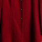 "Salvatore Ferragamo" Vivid red color wool mix tailored jacket