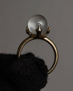 "KENZO" Transparent spherical top design silver 925 ring