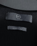 "MCQ Alexander McQueen" 06-10's Puffed sleeve gathered georgette long dress