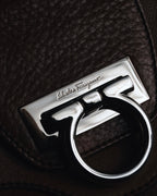 "Salvatore Ferragamo" 00’s Soft gathered gancini top-handle bag