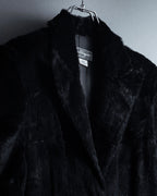 -SPECIAL- "Salvatore Ferragamo"
90's-00's A neat silhouette 100% lapin fur coat