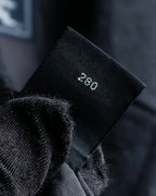 "BURBERRYS" Vintage stand collar concealed long coat