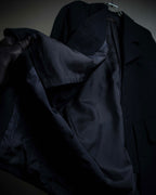 "COMME des GARCONS" 90's Front panel docking design chester coat