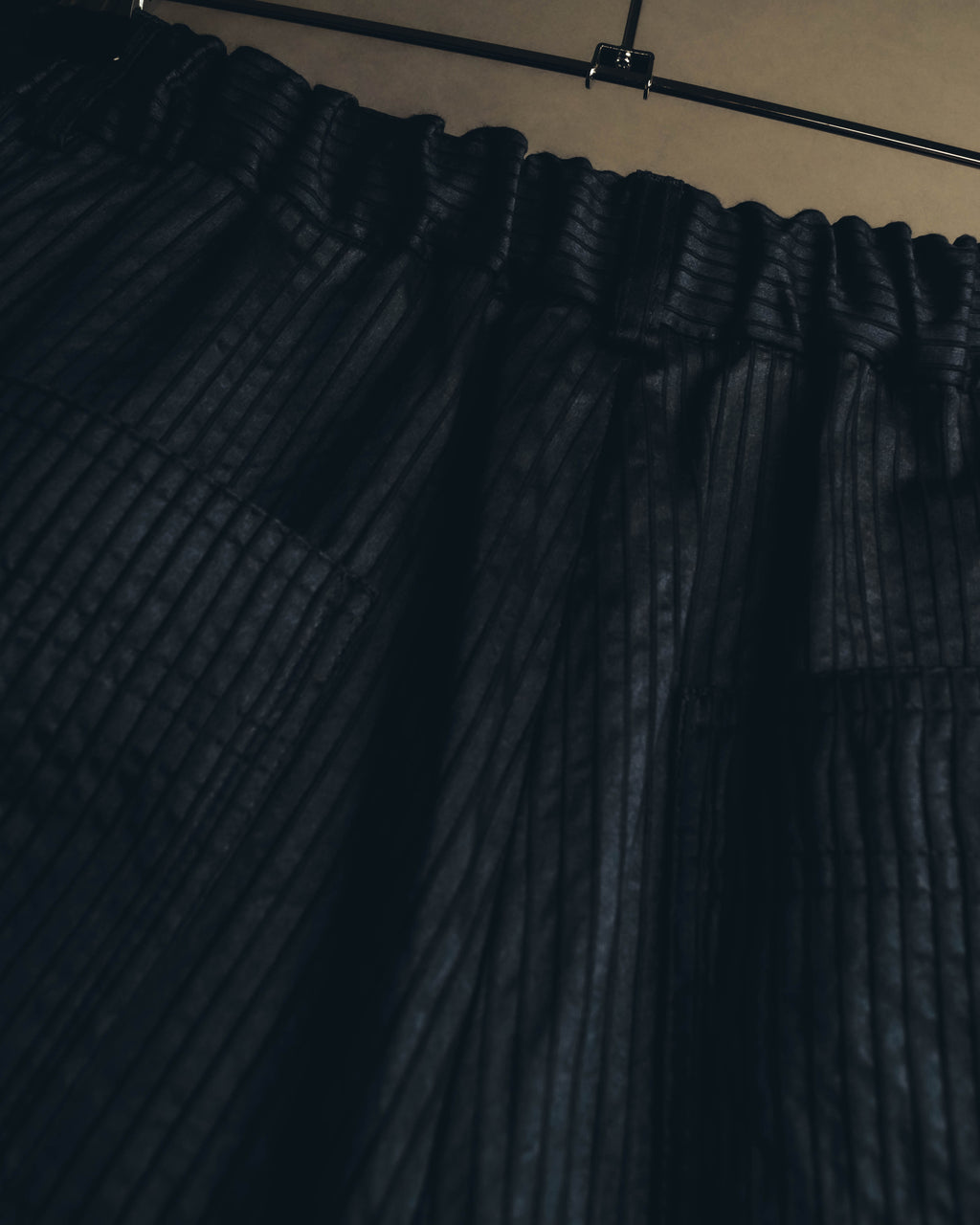 "Christian Dior" 20's Sheer striped silk cotton wide-leg trousers