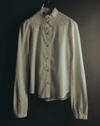 "Véronique Branquinho" 90's-00's Delicately smocked cotton blouse