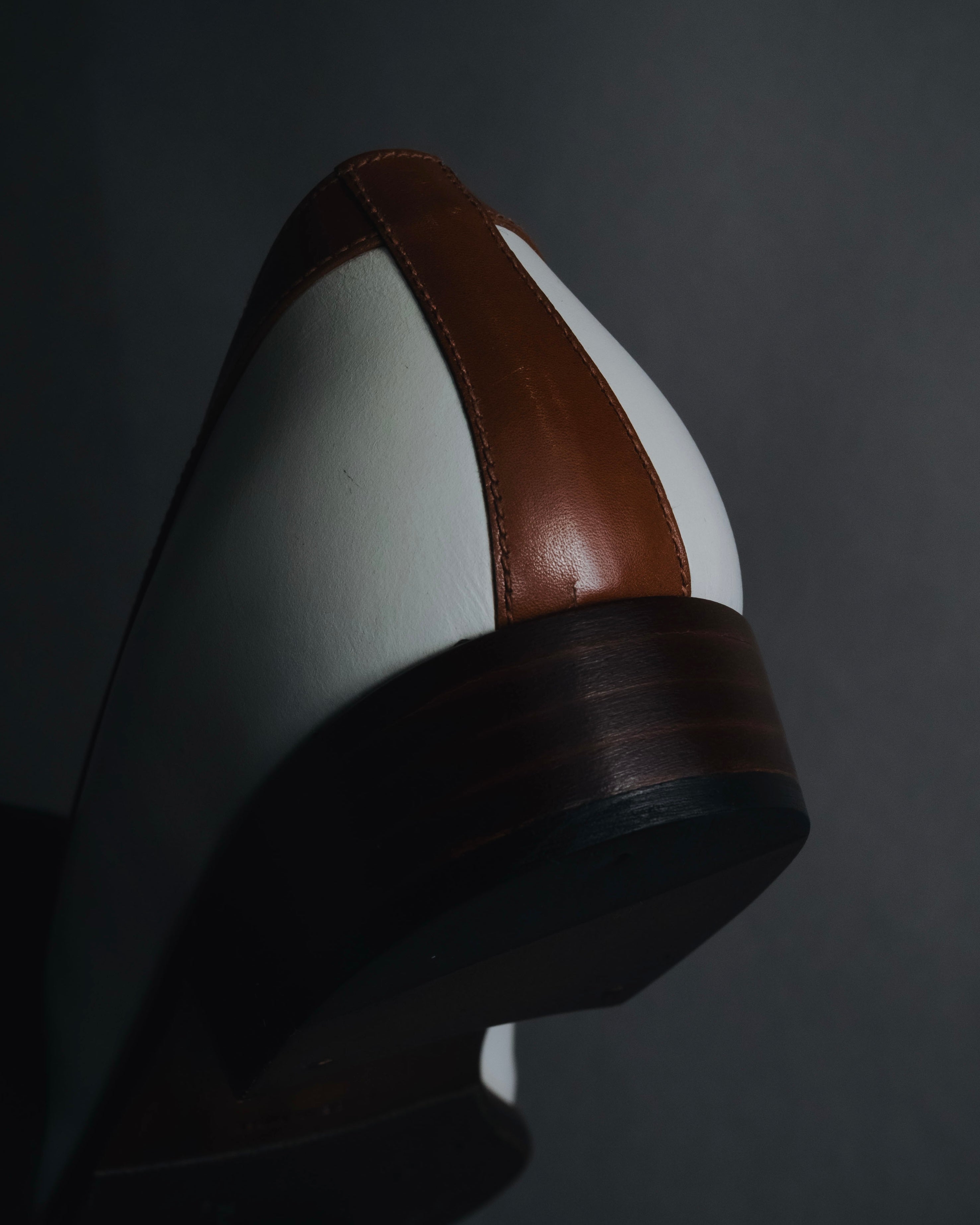 "CELINE" 70’s-80’s Spectator triumph medallion loafers