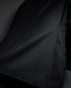 "GIORGIO ARMANI" 90’s draped double breasted suit set-up