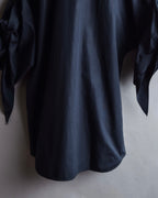 "HERMES" Gaultier period twisted sleeve cotton shirt