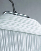 "PLEATS PLEASE ISSEY MIYAKE" Three-dimensional pleated long shirt