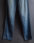 "JEAN PAUL GAULTIER JEANS" Beautiful fade button fly straight denim
