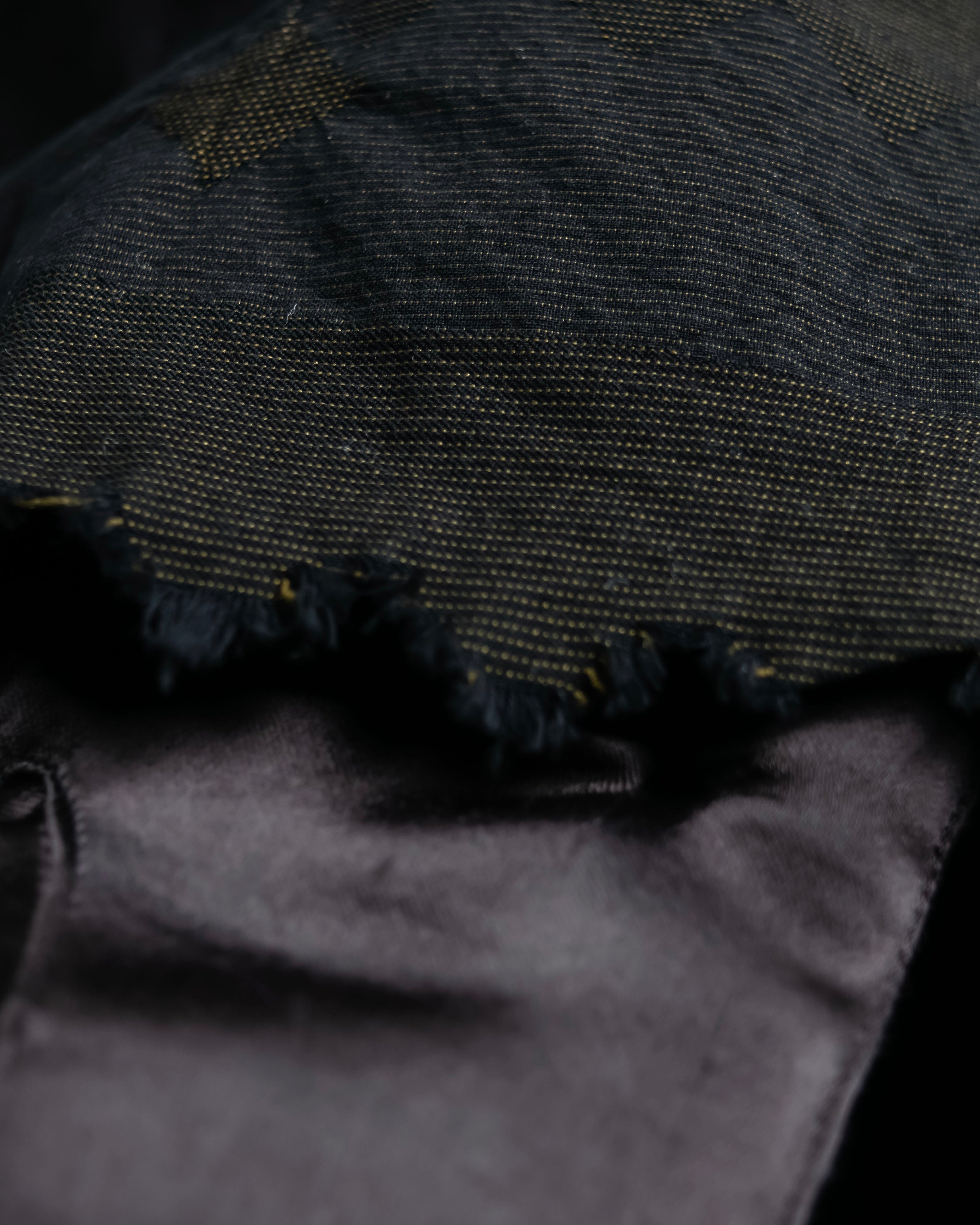 "A-POC" Wrap design high slit skirt