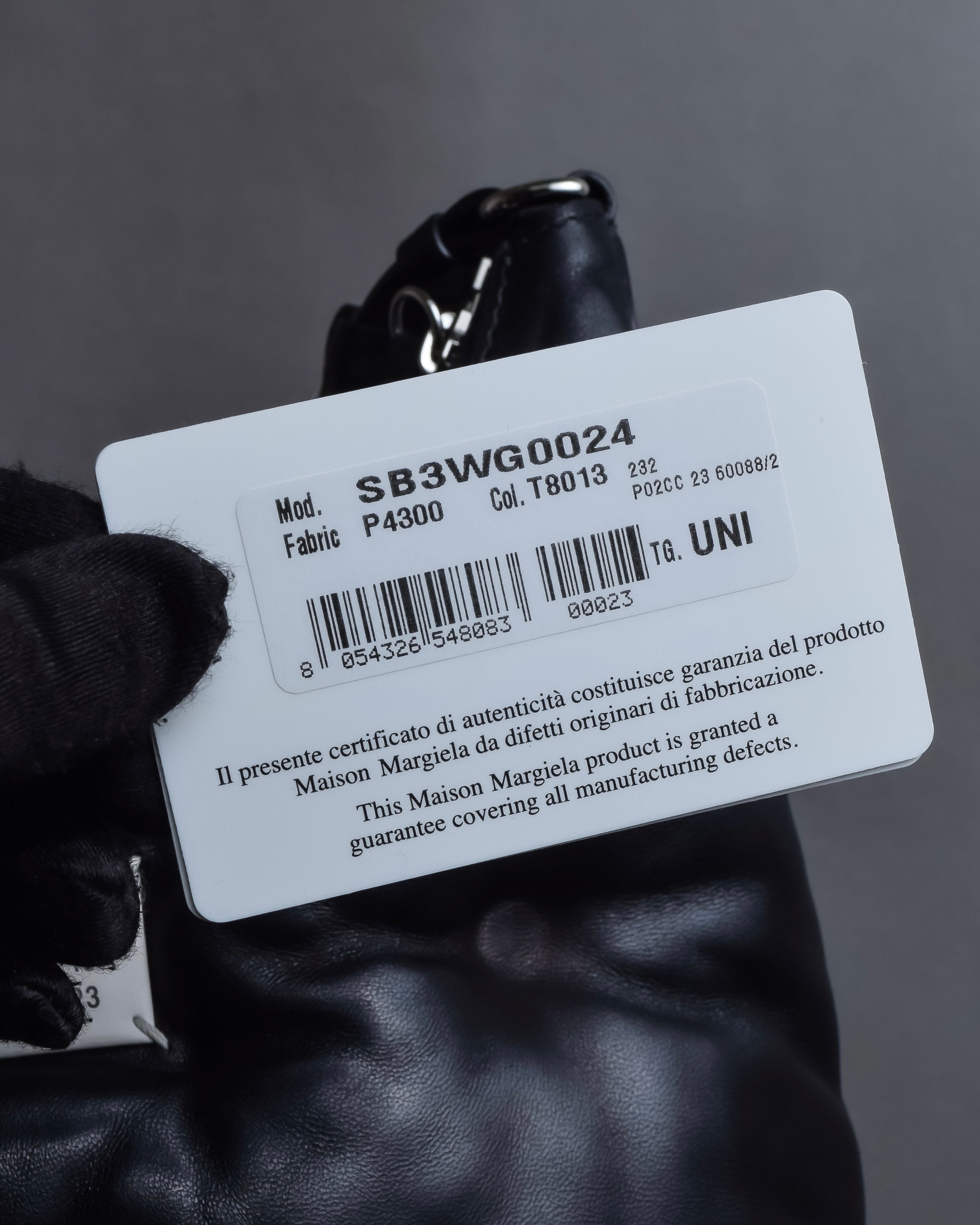 "MAISON MARGIELA" Glam Slam black one shoulder bag