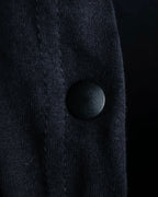 "Y-3" Asymmetrical three-stripes wrap dress