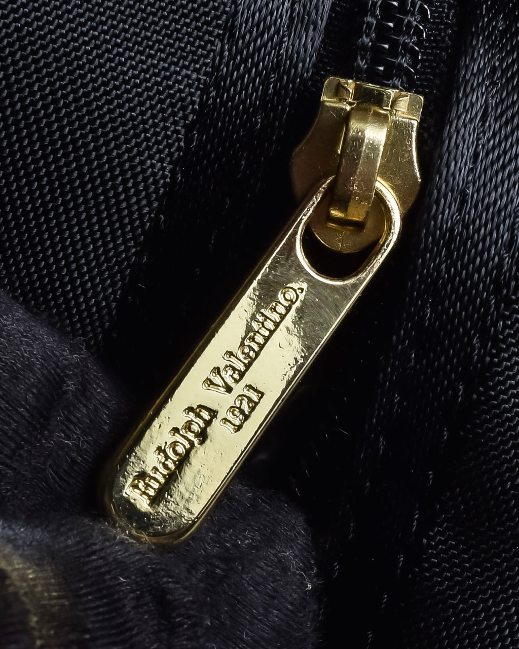 "Rudolph Valentino" Striped nylon combination 2-way boston bag