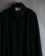 "FENDI" 00'sDouble collar design flared silhouette coat