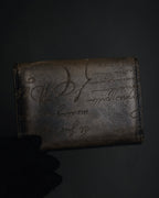 "Berluti" 2012-2018 Scrit patina Venezia leather card case
