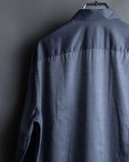 “PRADA” Bicolor back designed dress shirt