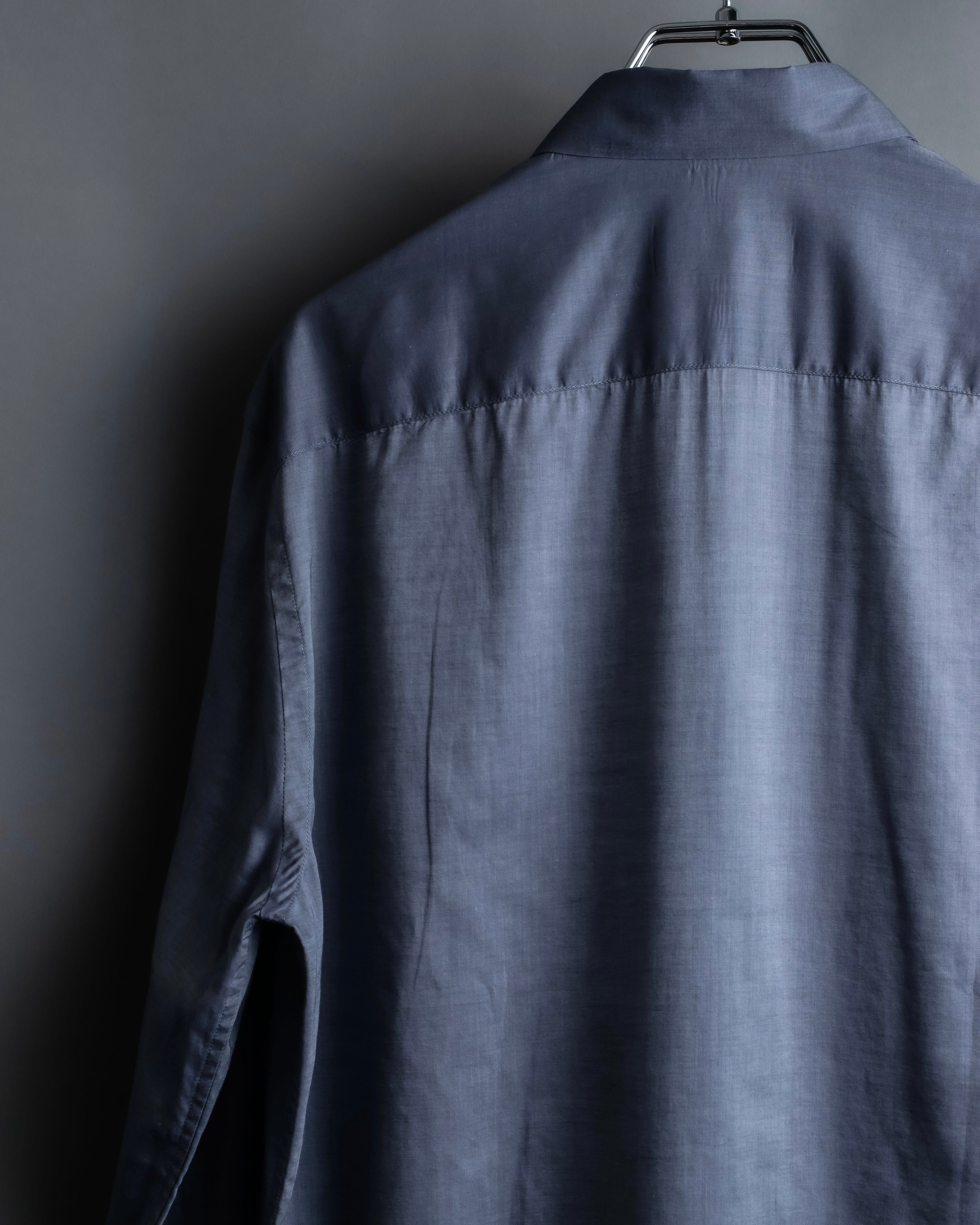 “PRADA” Bicolor back designed dress shirt