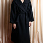 "Salvatore Ferragamo" Maxi length oversized gown coat