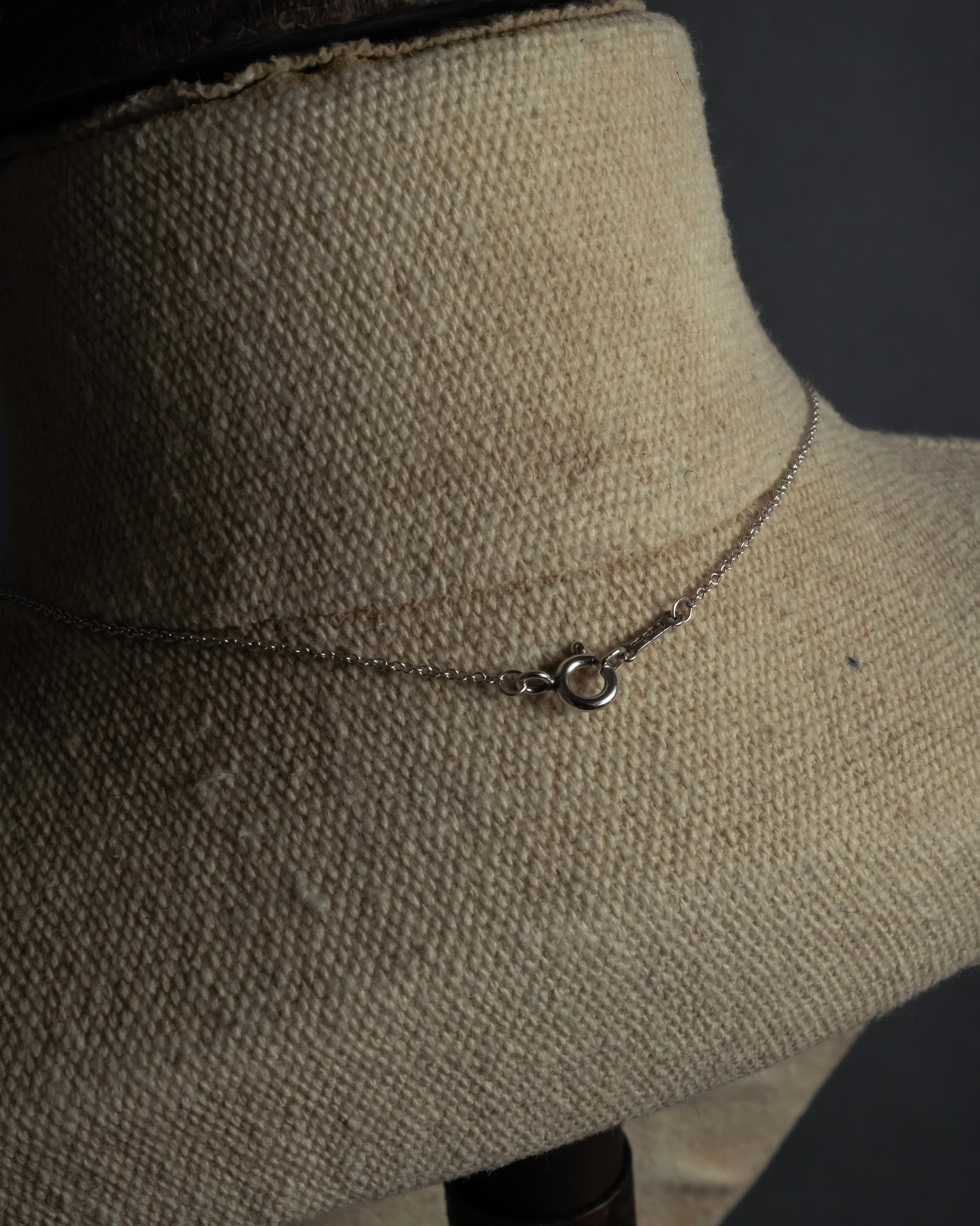 "Tiffany&Co" Clover motif silver 925 necklace