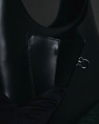 "Salvatore Ferragamo" 90’s-00’s minimalist gancini buckle hobo bag