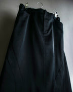 "JEAN PAUL GAULTIER MAILLE FEMME" Side panel design flared skirt