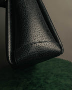 -SPECIAL- “GUCCI” 70’s-80’s Pigskin leather turn lock handbag