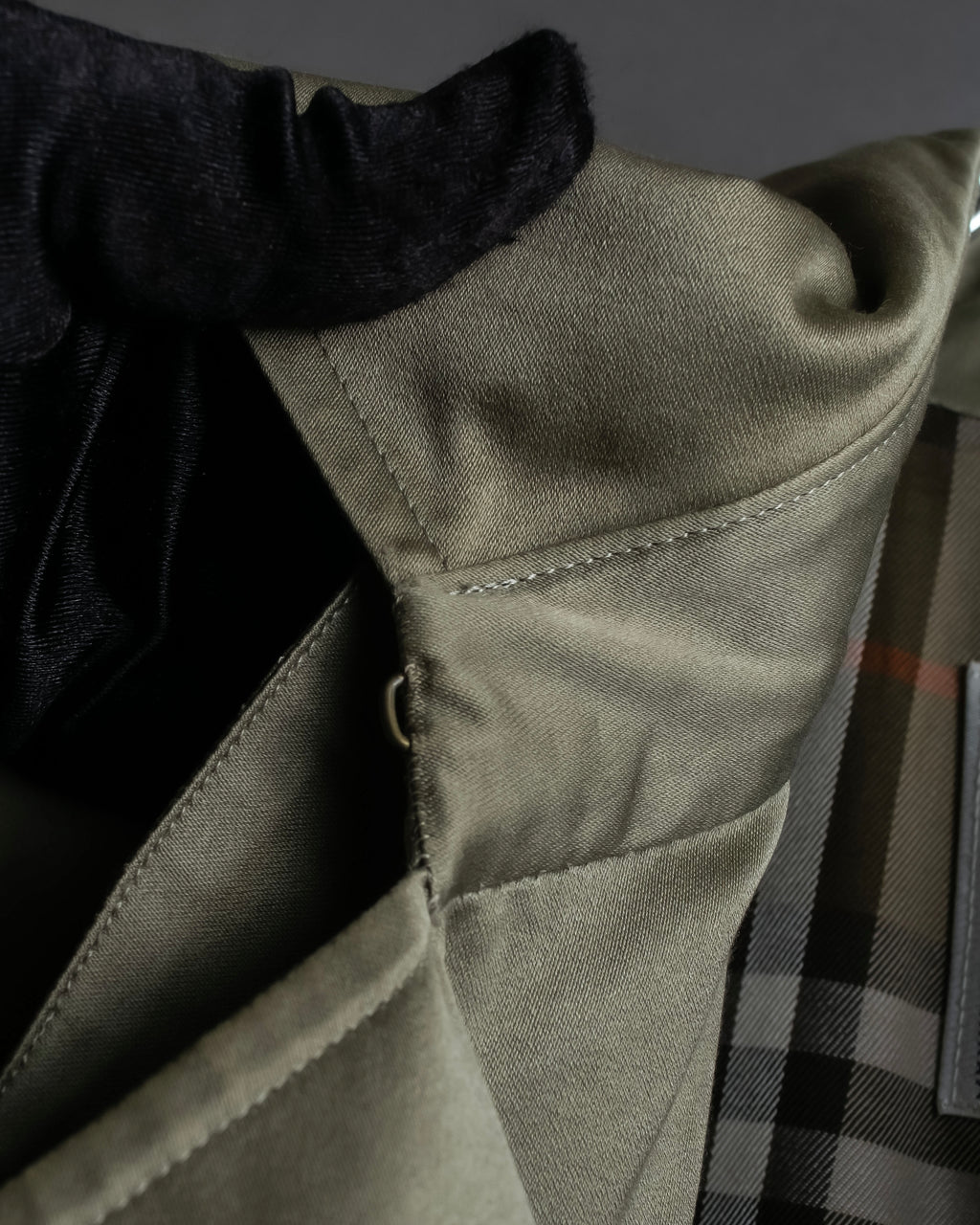 "Burberrys" Vintage water-repellent cotton oversized trench coat