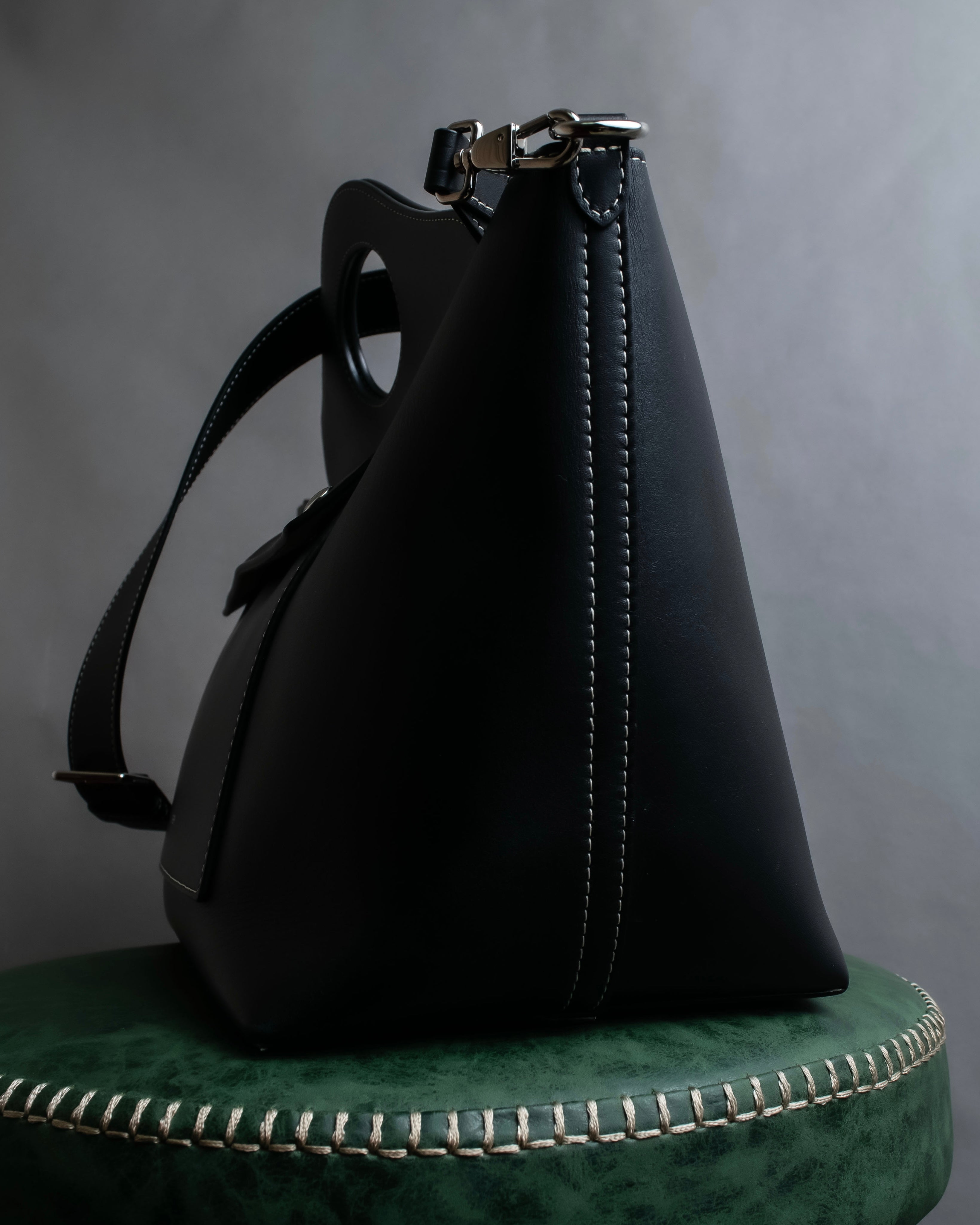 "BURBERRY" Suede switching design 2way shoulder bag