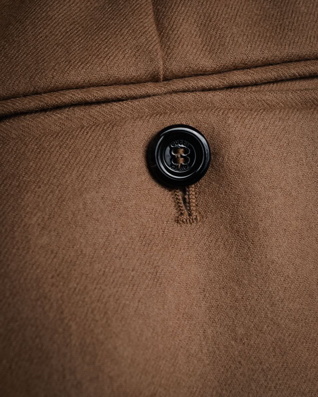 “GUCCI” 2016-2022 Tailored side line wool trousers