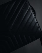 "Yves Saint Laurent" Late 80’s–early 90’s chevron quilted cassandre shoulder bag