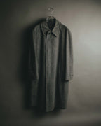 “Burberrys” 80’s Bedford wool balmacaan coat