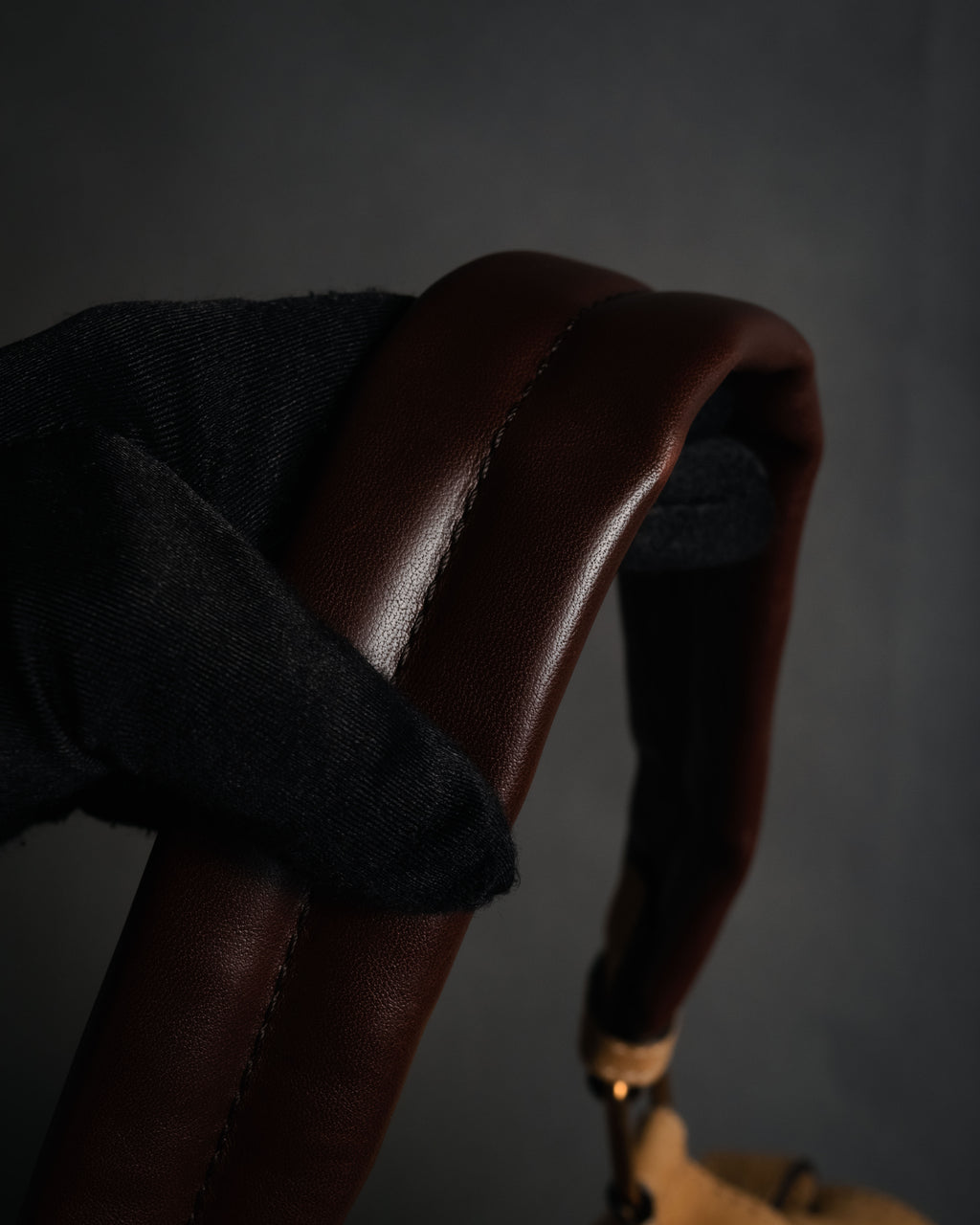 “Chloé” 12-14 Alice bicolor trapeze tote bag