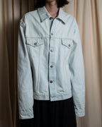 "MAISON MARGIELA" 20SS Washed pale blue denim jacket