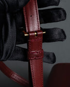 "Cartier" Les Must de Cartier geometric design shoulder bag