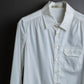 "BALENCIAGA" Gathered design box cut white shirt