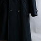 "Max Mara"  Large lapel double breasted melton chester coat